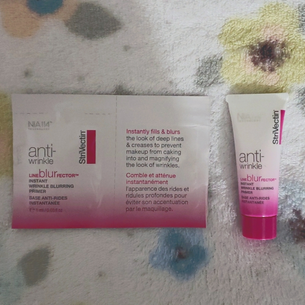 StriVectin AntiWrinkle Instant Blurring Primer 1ml and 7ml. Travel Sample Size